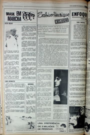 Página do jornal Correio do Ceará de janeiro de 1978