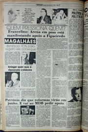 Página do jornal Correio do Ceará de janeiro de 1978