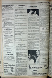 Página do jornal Correio do Ceará de janeiro de 1978