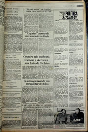 Página do jornal Correio do Ceará de janeiro de 1978