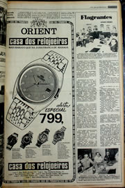 Página do jornal Correio do Ceará de fevereiro de 1978