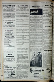 Página do jornal Correio do Ceará de fevereiro de 1978
