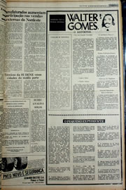 Página do jornal Correio do Ceará de fevereiro de 1978
