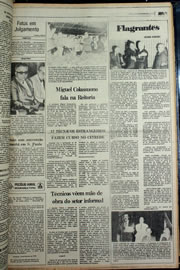 Página do jornal Correio do Ceará de fevereiro de 1978
