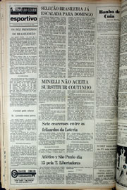 Página do jornal Correio do Ceará de fevereiro de 1978