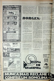 Página do jornal Correio do Ceará de fevereiro de 1978