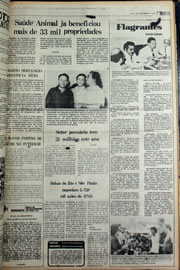 Página do jornal Correio do Ceará de fevereiro de 1978