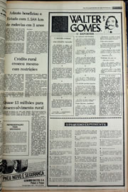 Página do jornal Correio do Ceará de fevereiro de 1978