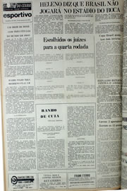 Página do jornal Correio do Ceará de fevereiro de 1978