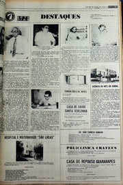 Página do jornal Correio do Ceará de fevereiro de 1978