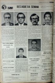 Página do jornal Correio do Ceará de fevereiro de 1978