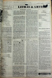 Página do jornal Correio do Ceará de fevereiro de 1978