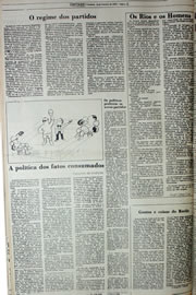 Página do jornal Correio do Ceará de fevereiro de 1978