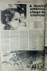 Página do jornal Correio do Ceará de fevereiro de 1978
