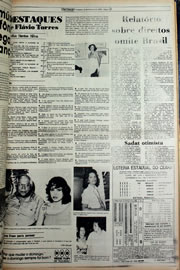 Página do jornal Correio do Ceará de fevereiro de 1978