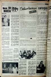 Página do jornal Correio do Ceará de fevereiro de 1978
