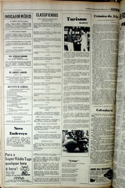 Página do jornal Correio do Ceará de fevereiro de 1978