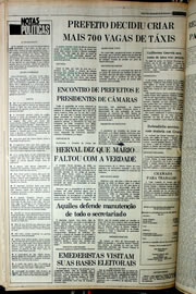 Página do jornal Correio do Ceará de fevereiro de 1978