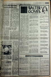 Página do jornal Correio do Ceará de fevereiro de 1978