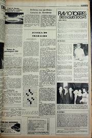 Página do jornal Correio do Ceará de fevereiro de 1978