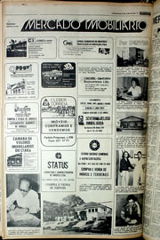 Página do jornal Correio do Ceará de fevereiro de 1978
