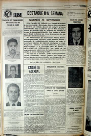 Página do jornal Correio do Ceará de fevereiro de 1978