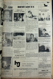 Página do jornal Correio do Ceará de fevereiro de 1978