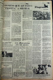 Página do jornal Correio do Ceará de fevereiro de 1978