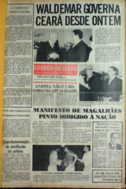 Página do jornal Correio do Ceará de março de 1978