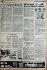 Página do jornal Correio do Ceará de março de 1978