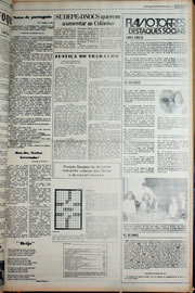 Página do jornal Correio do Ceará de março de 1978