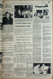 Página do jornal Correio do Ceará de março de 1978