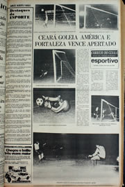 Página do jornal Correio do Ceará de março de 1978