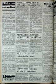 Página do jornal Correio do Ceará de março de 1978