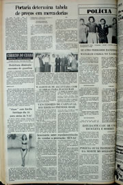 Página do jornal Correio do Ceará de março de 1978