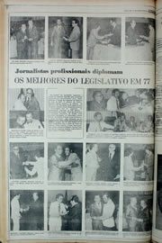 Página do jornal Correio do Ceará de março de 1978