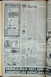 Página do jornal Correio do Ceará de março de 1978