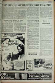 Página do jornal Correio do Ceará de março de 1978