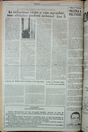 Página do jornal Correio do Ceará de março de 1978