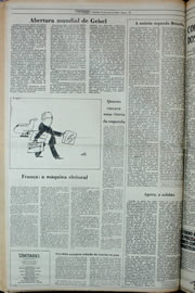 Página do jornal Correio do Ceará de março de 1978