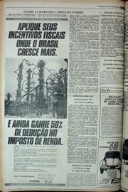 Página do jornal Correio do Ceará de março de 1978