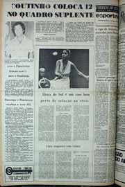 Página do jornal Correio do Ceará de março de 1978