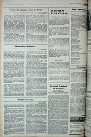 Página do jornal Correio do Ceará de março de 1978