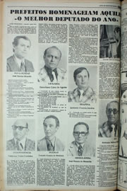 Página do jornal Correio do Ceará de março de 1978