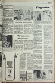 Página do jornal Correio do Ceará de março de 1978