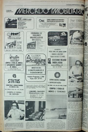 Página do jornal Correio do Ceará de março de 1978
