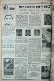 Página do jornal Correio do Ceará de março de 1978