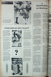 Página do jornal Correio do Ceará de março de 1978