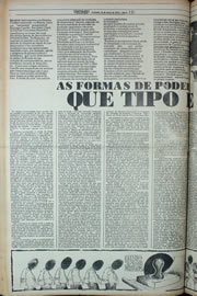 Página do jornal Correio do Ceará de março de 1978
