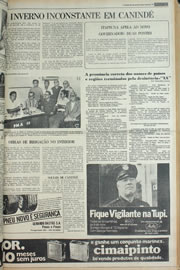 Página do jornal Correio do Ceará de março de 1978
